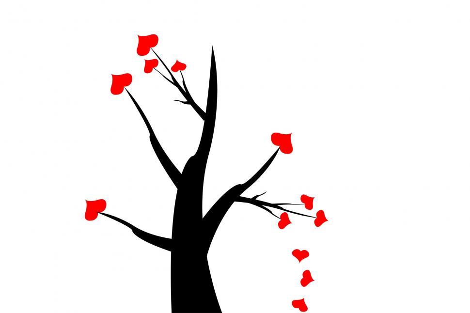 Free Image of Heart Tree 