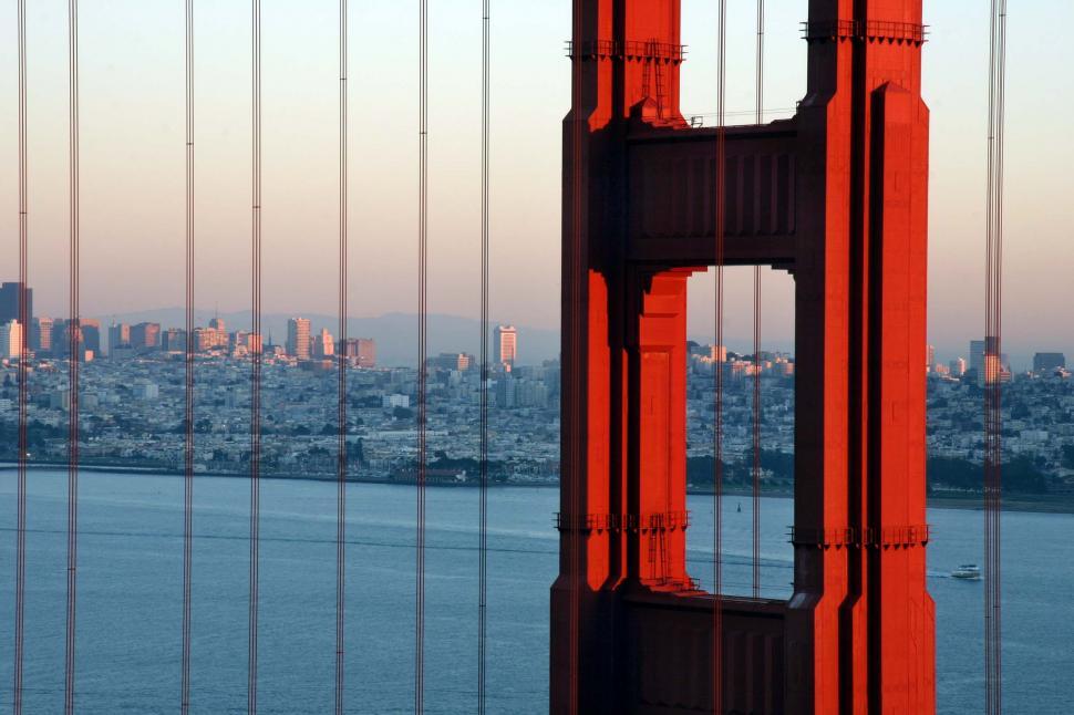 Free Image of Golden Gate view 