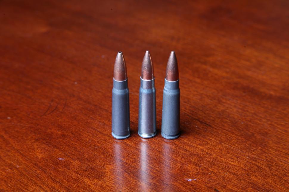 Free Image of 7.62 bullets  