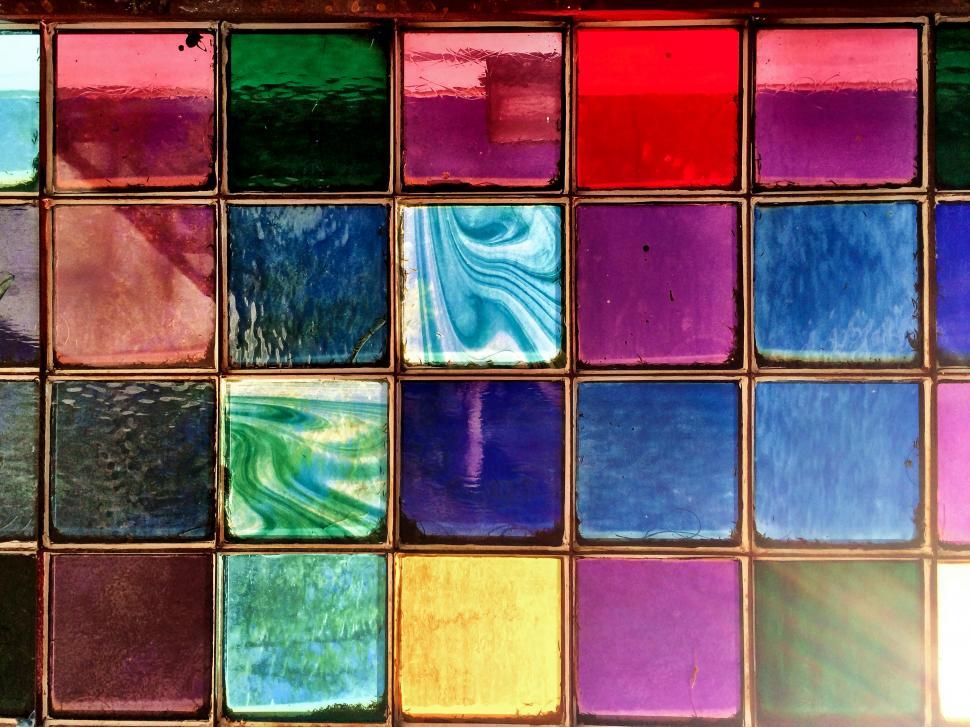 Free Image of Colorful Window 