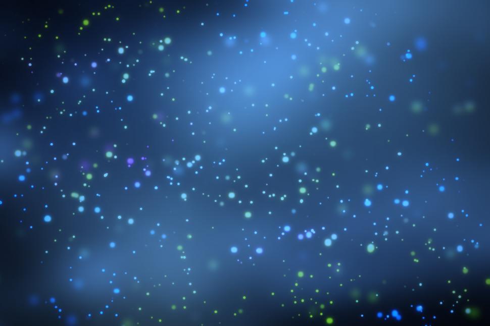 Free Image of Blue Sparkle background 