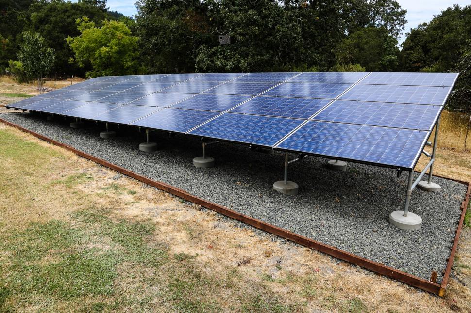Free Image of Solar panels 