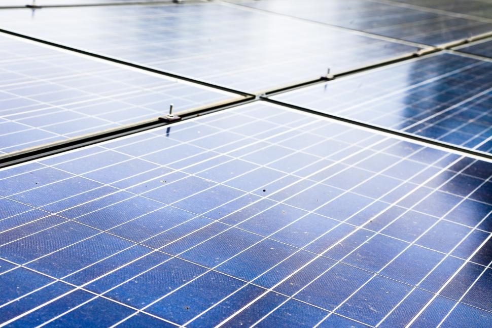 Free Image of Solar panels energy 