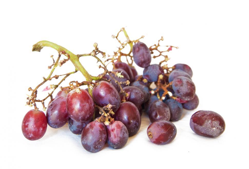 Free Image of Purple grapes 