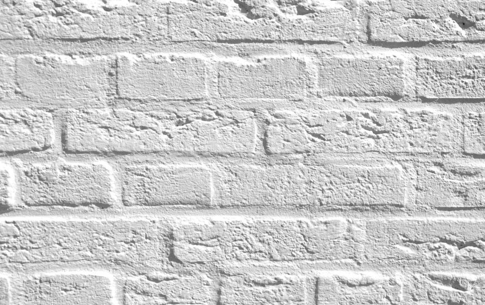 Free Image of White bricks 