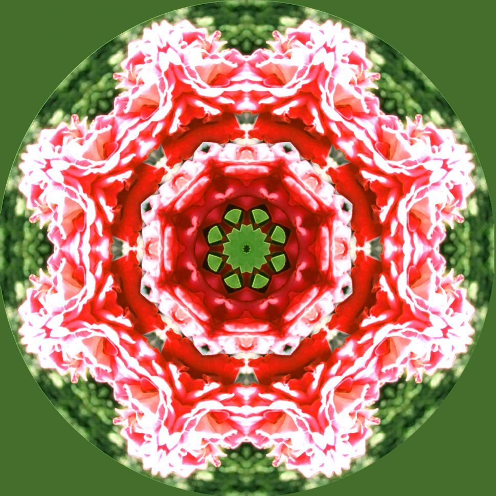 Free Image of kaleidoscope flower mandala 