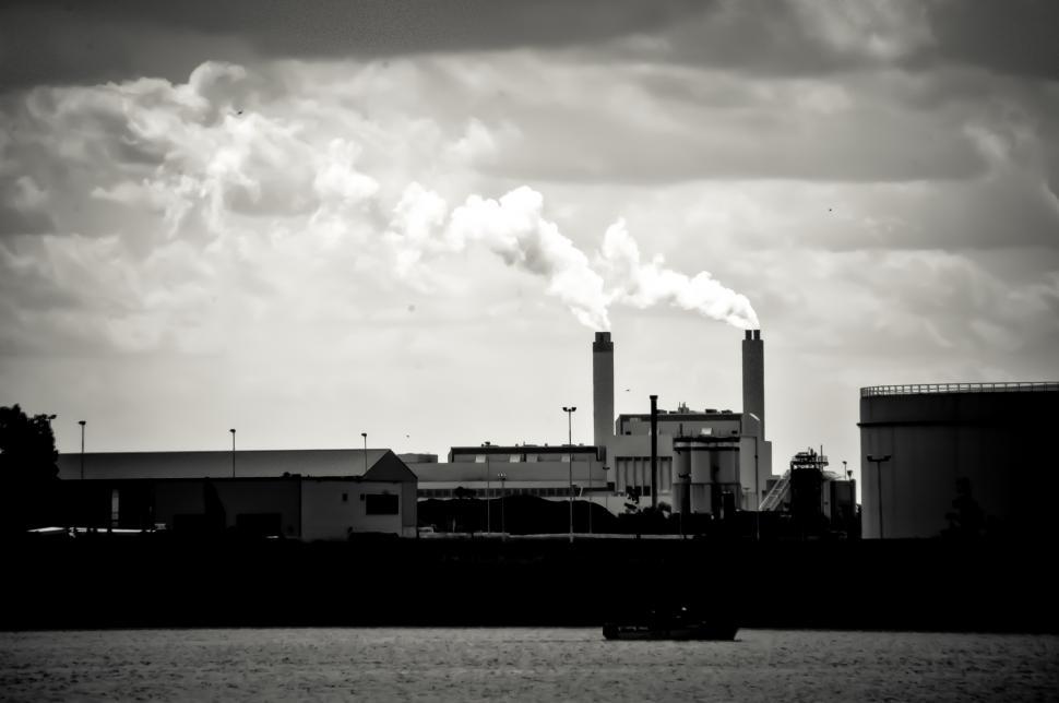 Free Image of factory pollution 
