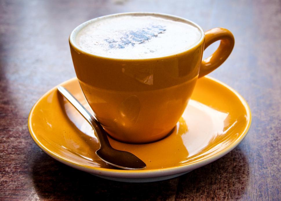 Free Image of cup of coffee cappuccino  