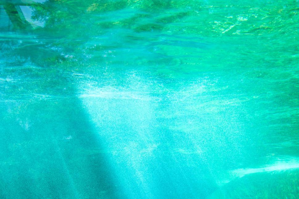Download Free Stock Photo of Underwater texture with sunshine 
