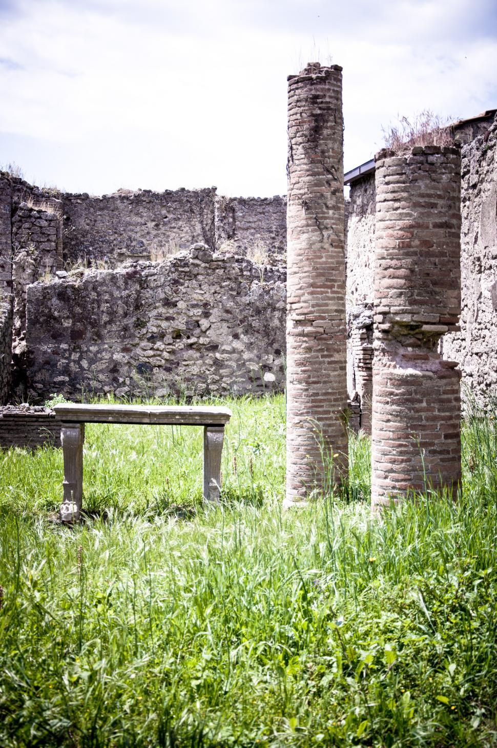Free Image of Ancient Roman City of Pompeii  