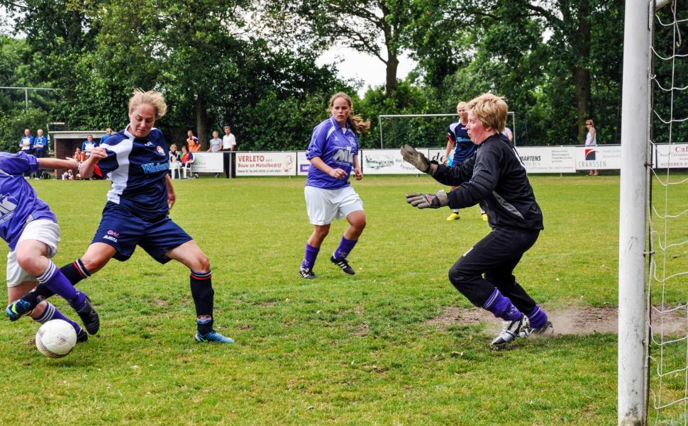 Free Image of women playing soccer 