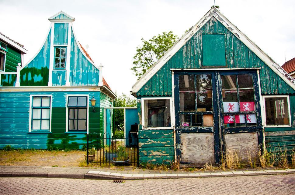 Free Image of dutch houses 