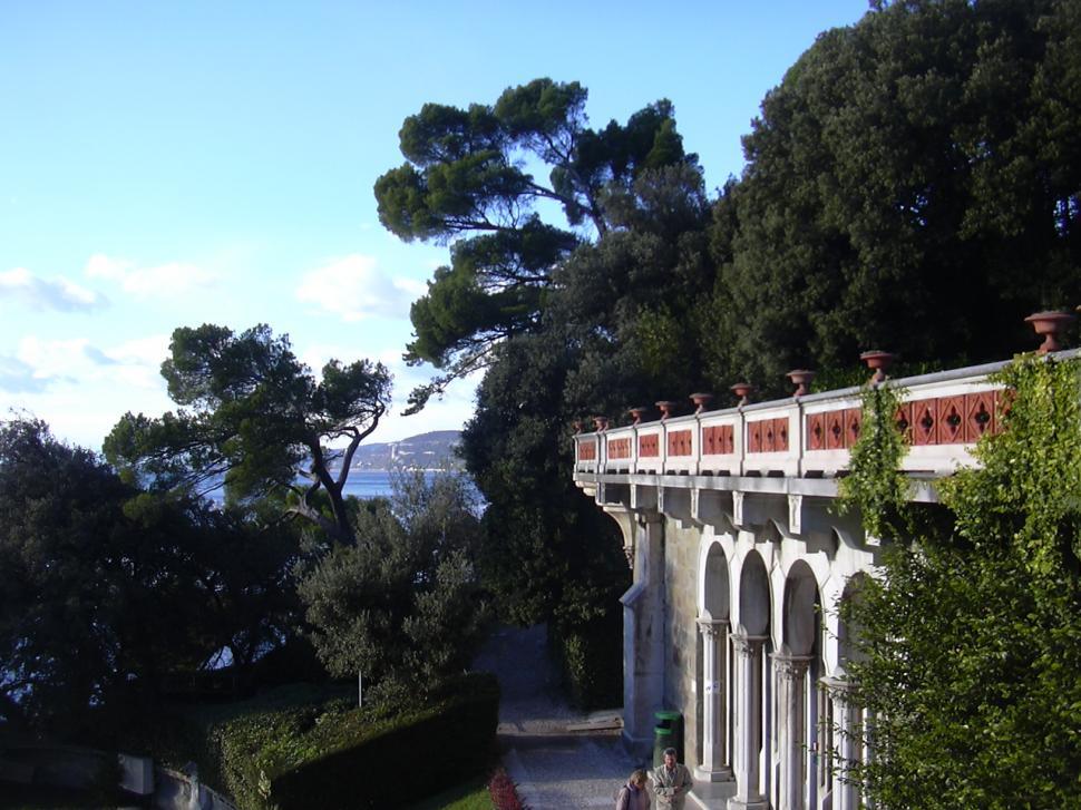 Free Image of View from Miramare Castle and botanical garden 