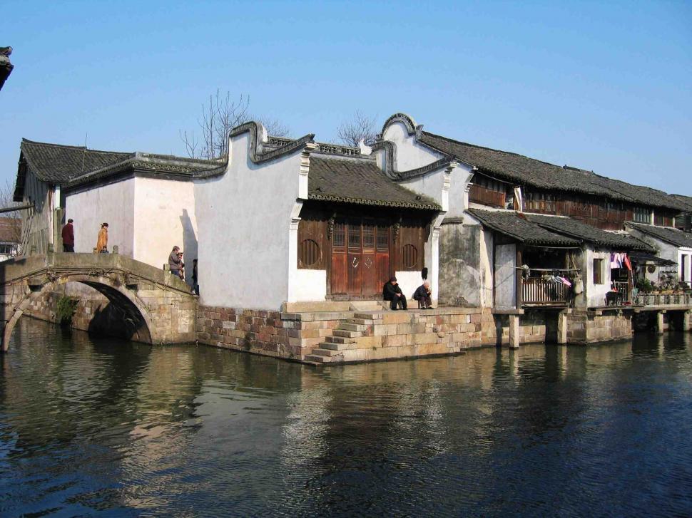 Free Image of Chinese town 