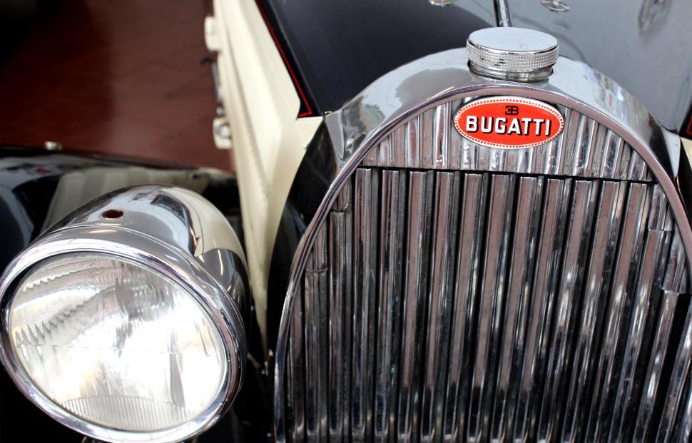 Free Image of Classic Bugatti 57C Atalante 1938 - Front Detail 