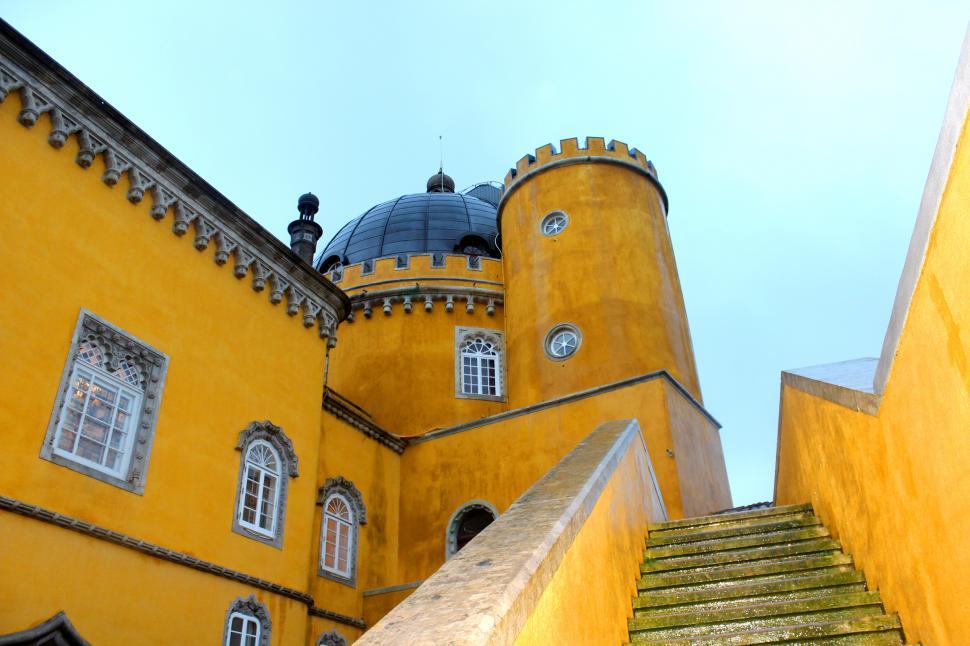 Free Image of Stairs - Pena National Palace, Portugal 