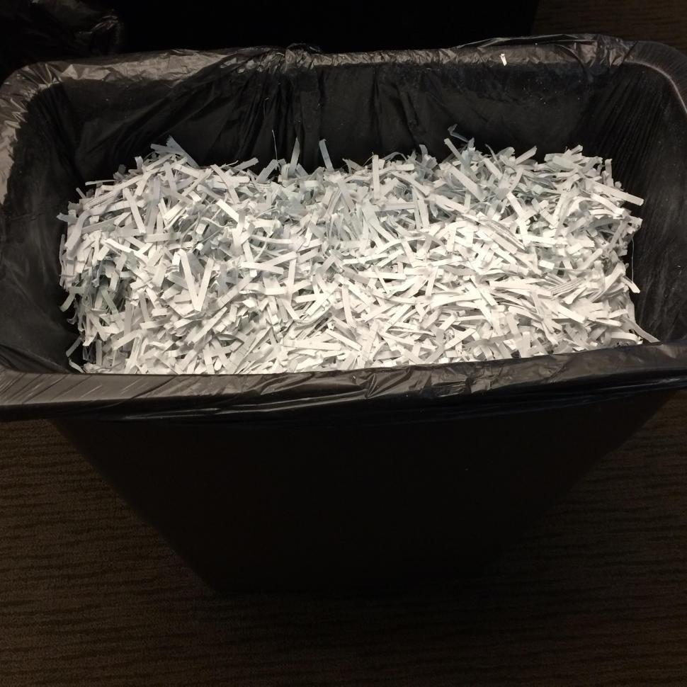 Free Image of Trashcan of Shred 