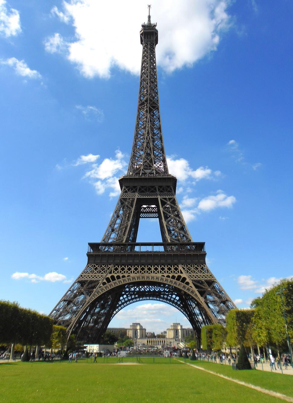 Free Image of The Eiffel Tower in Paris - France 