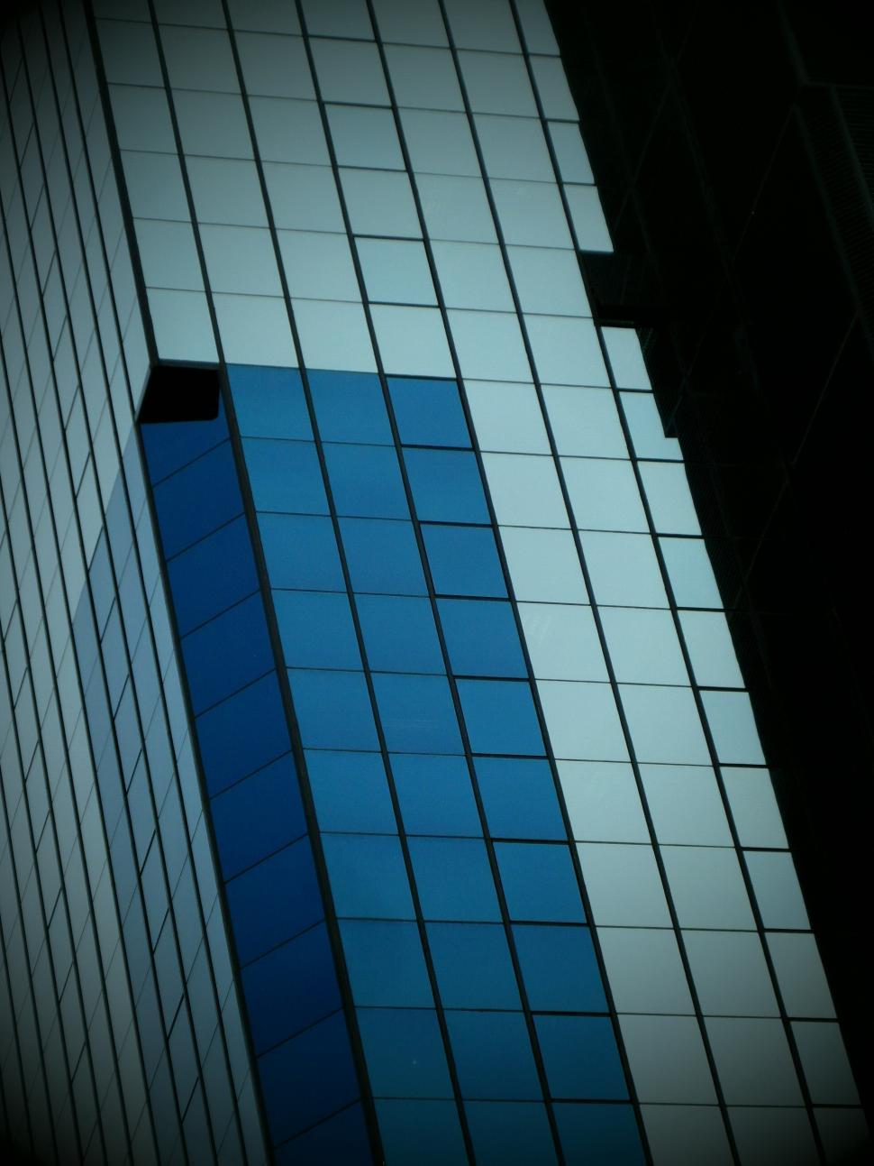 Free Image of Office Windows Reflections 
