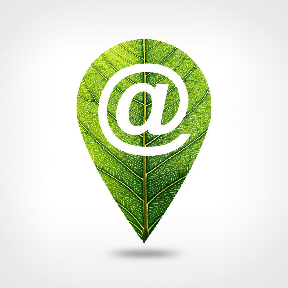 Free Image of Marker Icon - Green Communication  