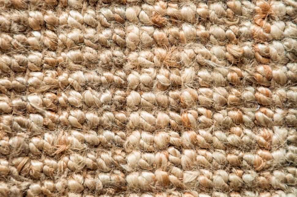 Free Image of Close up brown color coconut fiber mat texture 