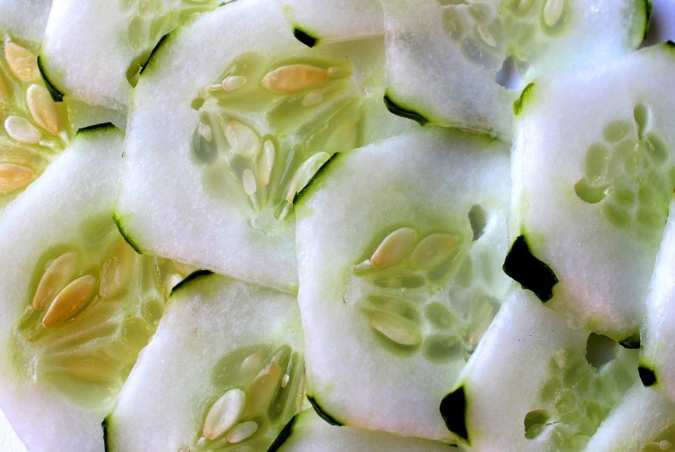 Free Image of Cucumber - Slices 