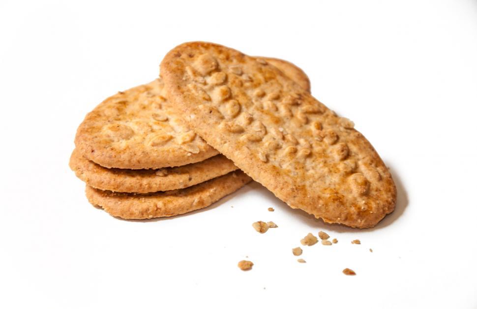 Free Image of delicious wheat biscuits cookies 
