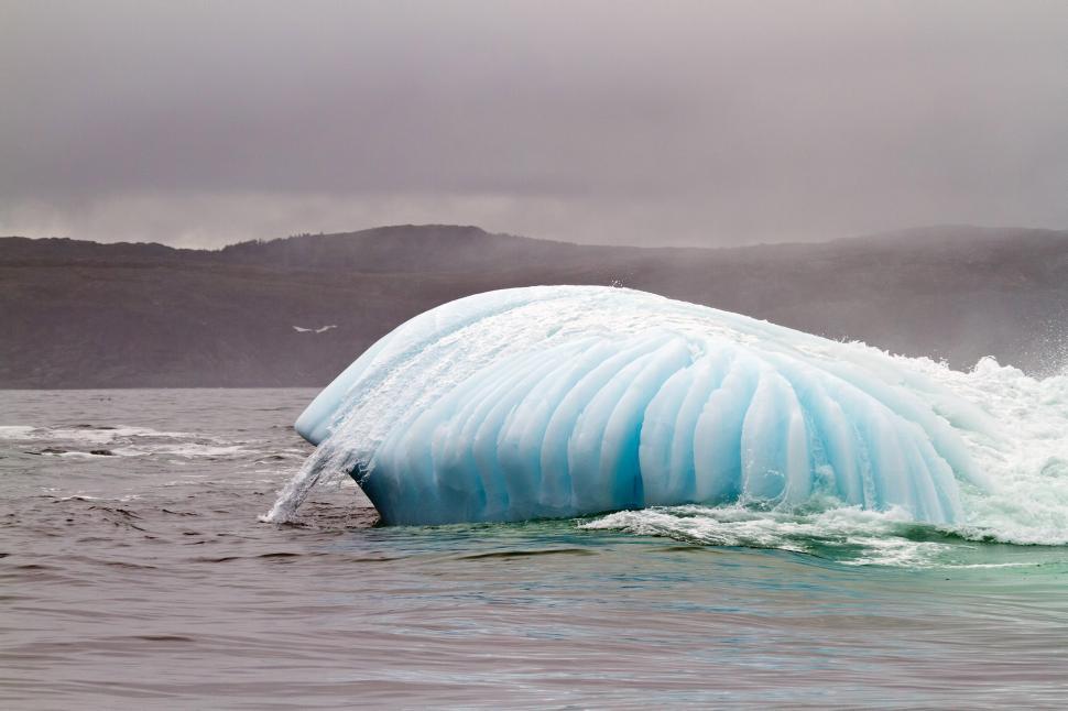 Free Image of Late Spring Iceberg 