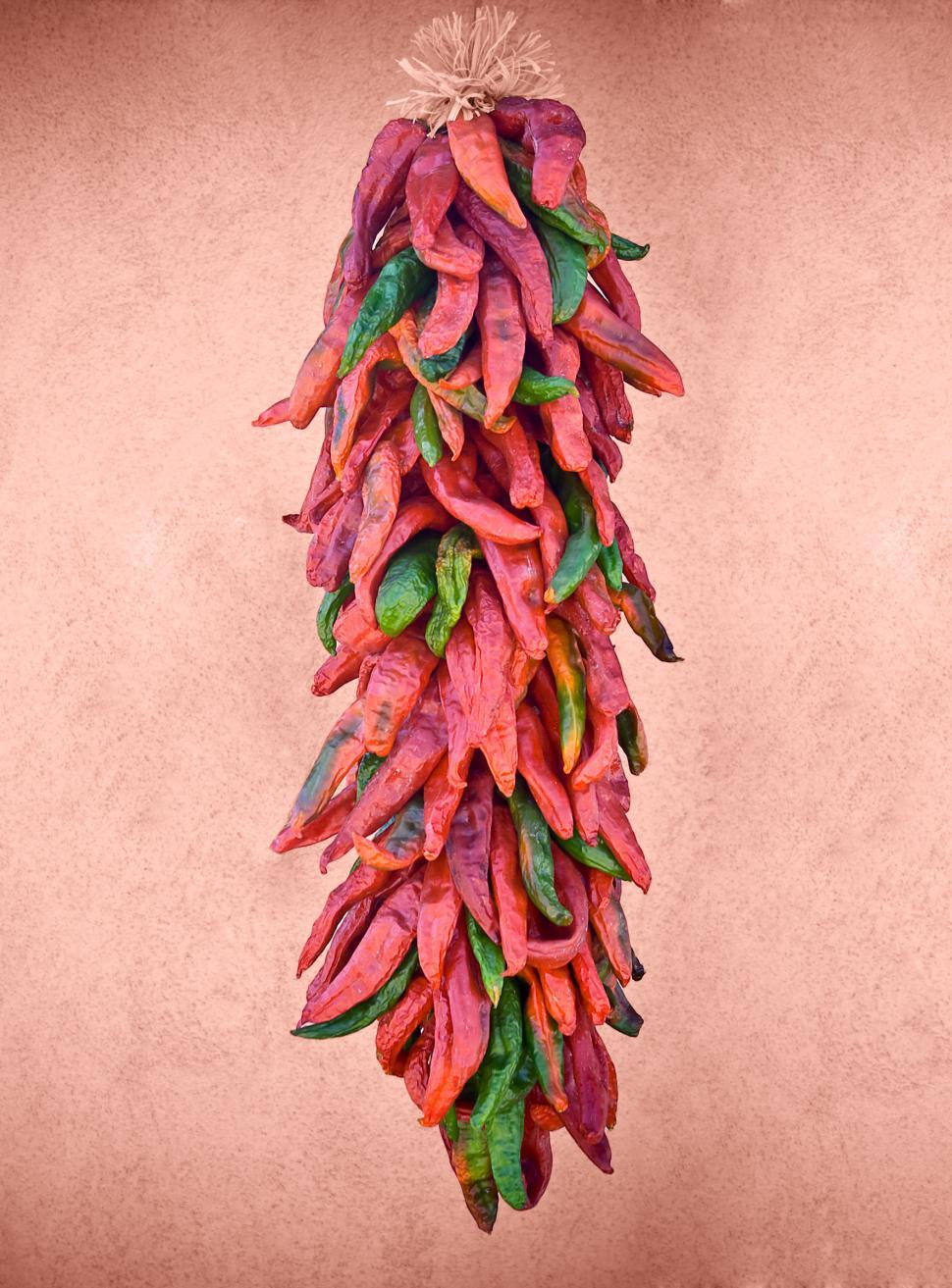 Download Free Stock Photo of Hanging Chilis 