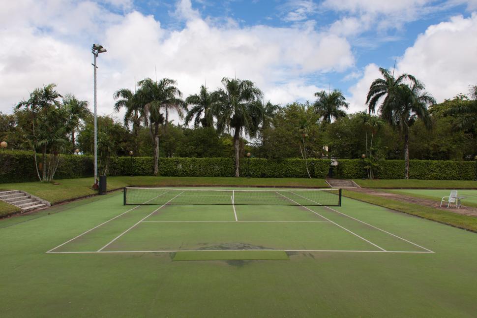 Free Image of Tennis court 
