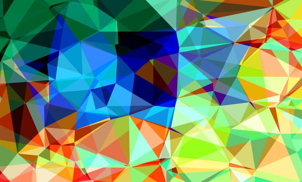 Free Image of Abstract Geometric Pattern with Triangles 