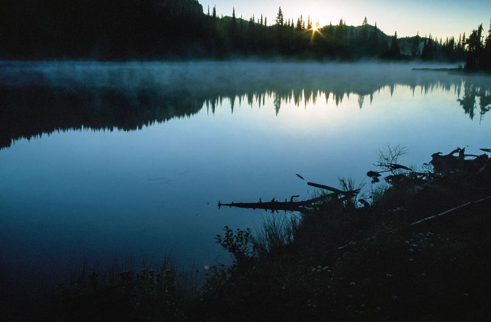 Free Image of Reflection Lake, Mount Rainier National Park 