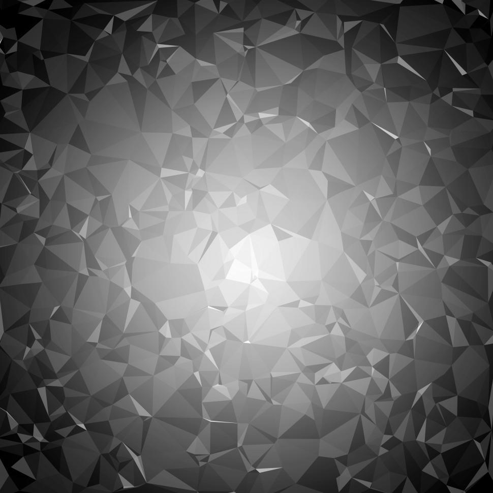 Free Image of Dark triangle pattern background 