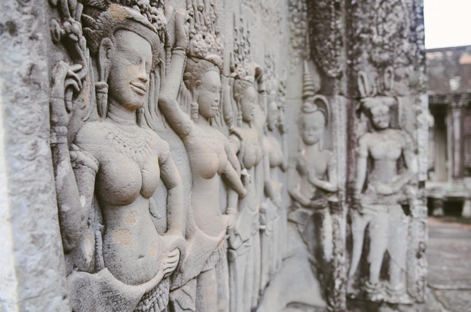 Free Image of Bayen temple, Cambodia 