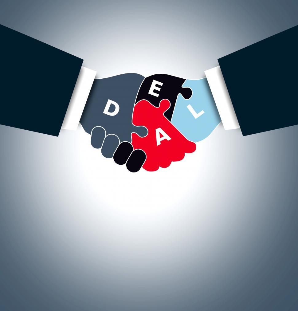 Free Image of Handshake - Business deal concept 
