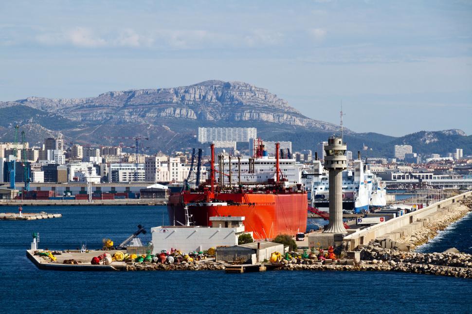 Free Image of Commercial Port 
