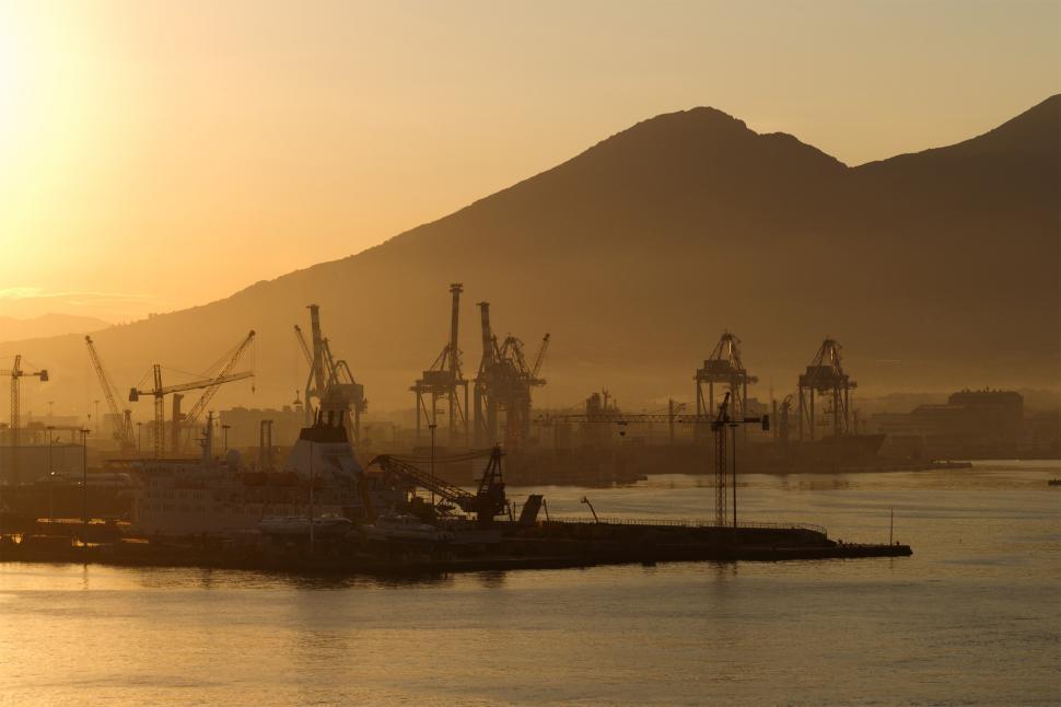 Free Image of Industrial Port  