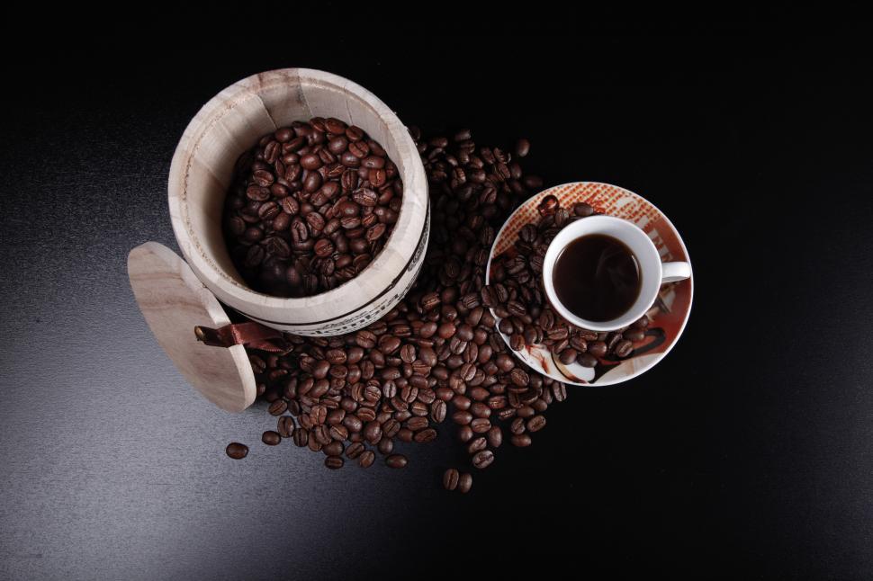 Free Image of Coffee beans 