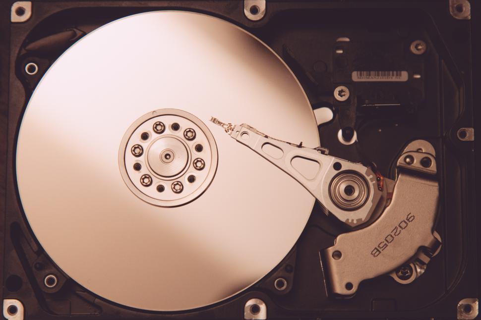 Free Image of Hard disk drive 