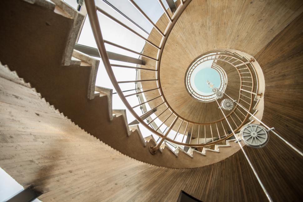 Download Free Stock Photo of Spiral staircase 