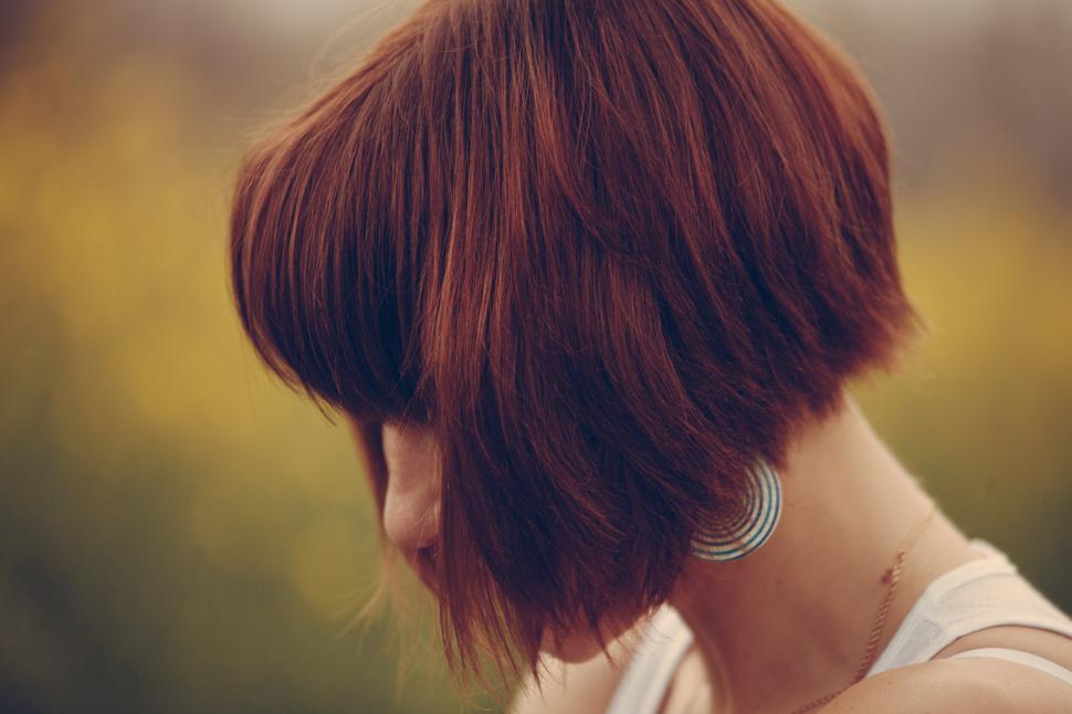 Free Image of Close-Up Portrait of Person With Short Haircut 