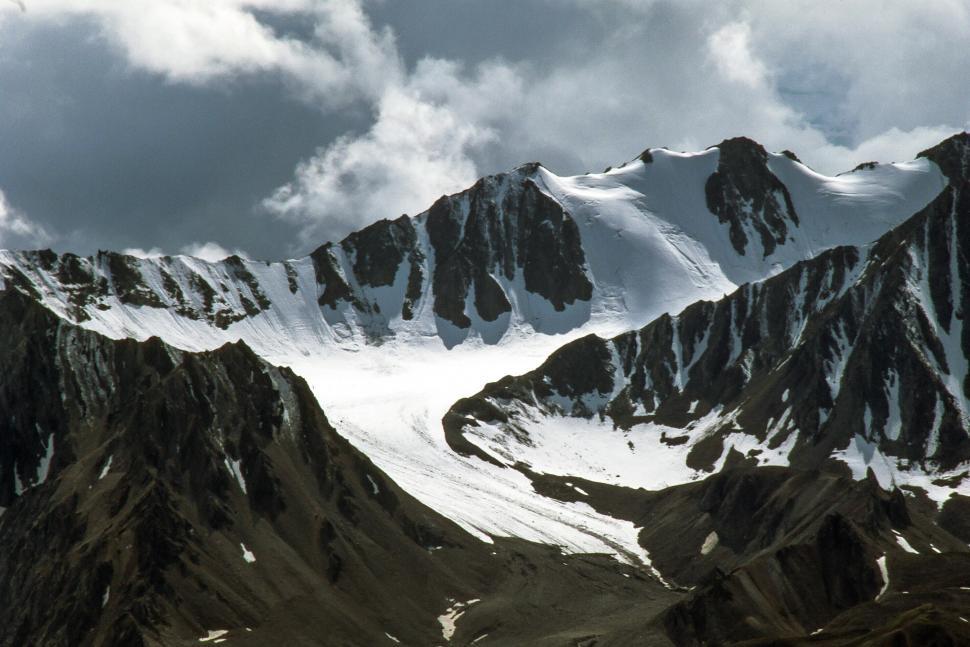 Free Image of Snow-Capped Mountains 