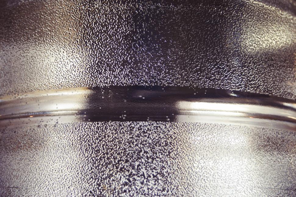 Free Image of Close Up View of Metal Object 