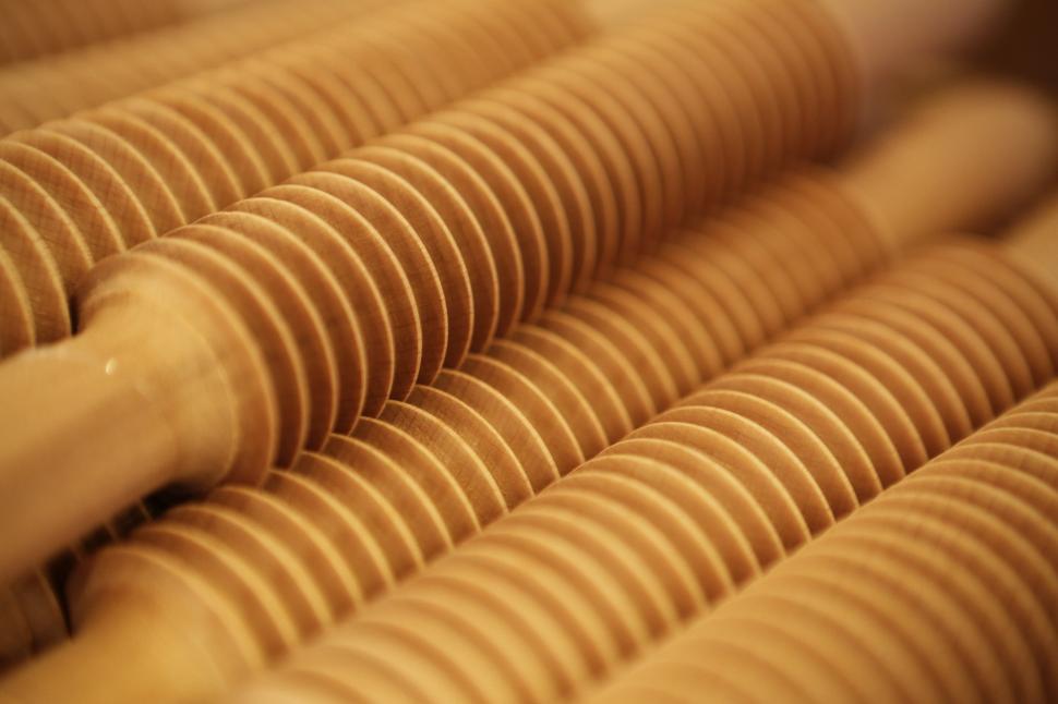Free Image of Close-Up of Various Wooden Objects 