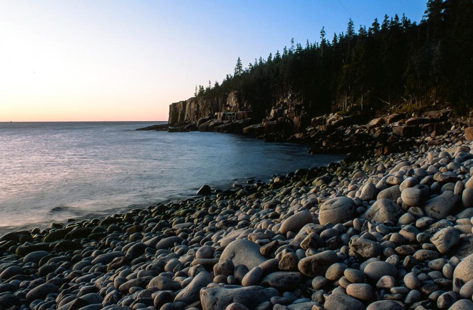 Free Image of Rugged beach, Acadia NP 