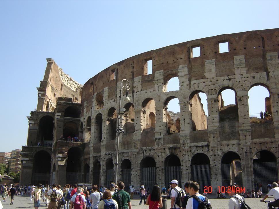 Free Image of The Roman Coliseum 