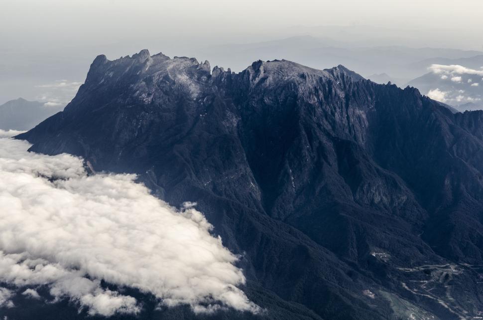Free Image of Aerial View of Mountain Summit 