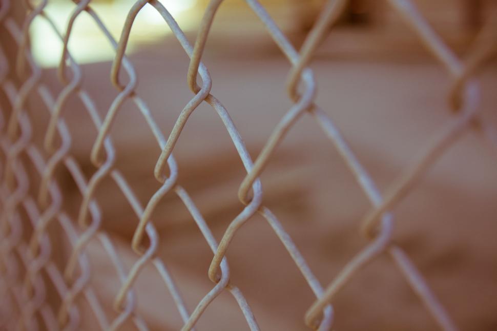 Free Image of Close Up of a Chain Link Fence 
