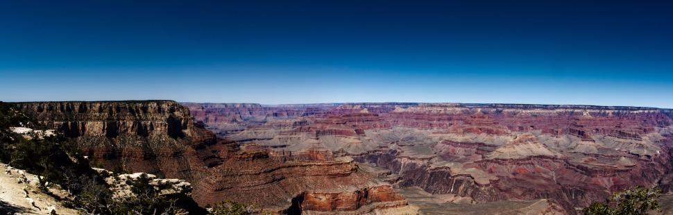 Free Image of Panoramic View of the Grand Canyon 