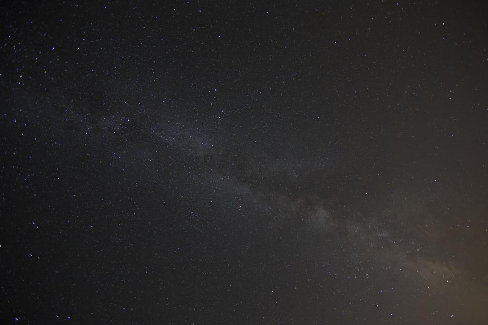 Free Image of Dark Sky With Few Clouds and Stars 
